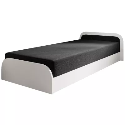 Kinderbett 80x190 SNUGORIA 1 - schwarz 1 / rechte Ausführung