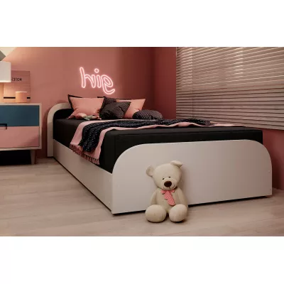 Kinderbett 80x190 SNUGORIA 1 - schwarz 2 / linke Version
