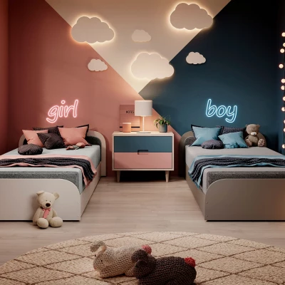 Kinderbett 80x190 SNUGORIA 2 - grau / echtes Design