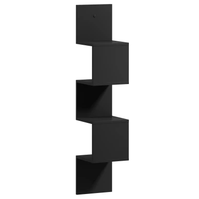 Designer-Hängeregal GALATEA – Schwarz