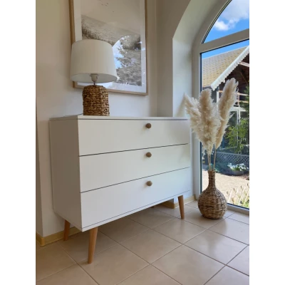 NILSA Kommode – beige/braun