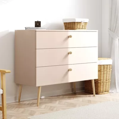 NILSA Kommode – beige/braun