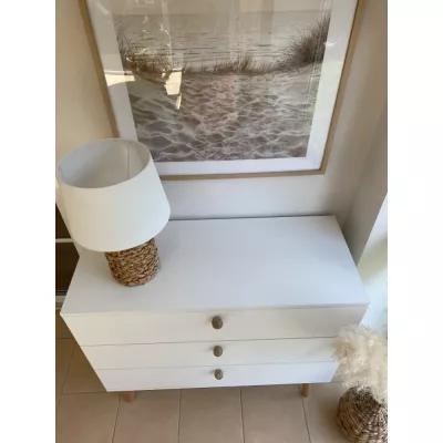 NILSA Kommode – Eiche Gold/Braun