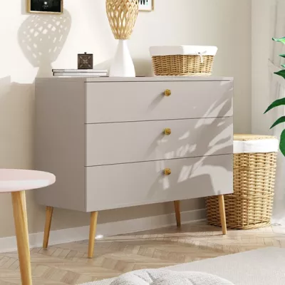 NILSA Kommode – Kaschmir/Braun