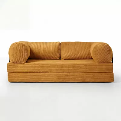 Dreisitzer-Sofa GITTA - Senfgelb