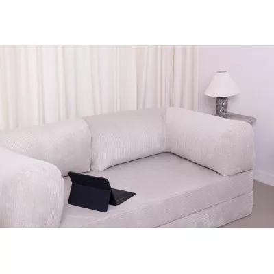 Dreisitzer-Sofa GITTA - blau