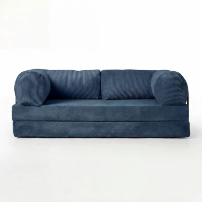 Dreisitzer-Sofa GITTA - blau
