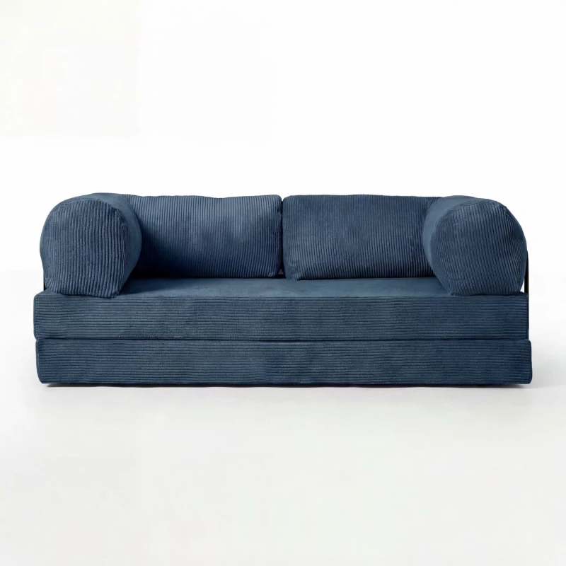 Dreisitzer-Sofa GITTA - blau