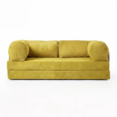 Dreisitzer-Sofa GITTA - gelb