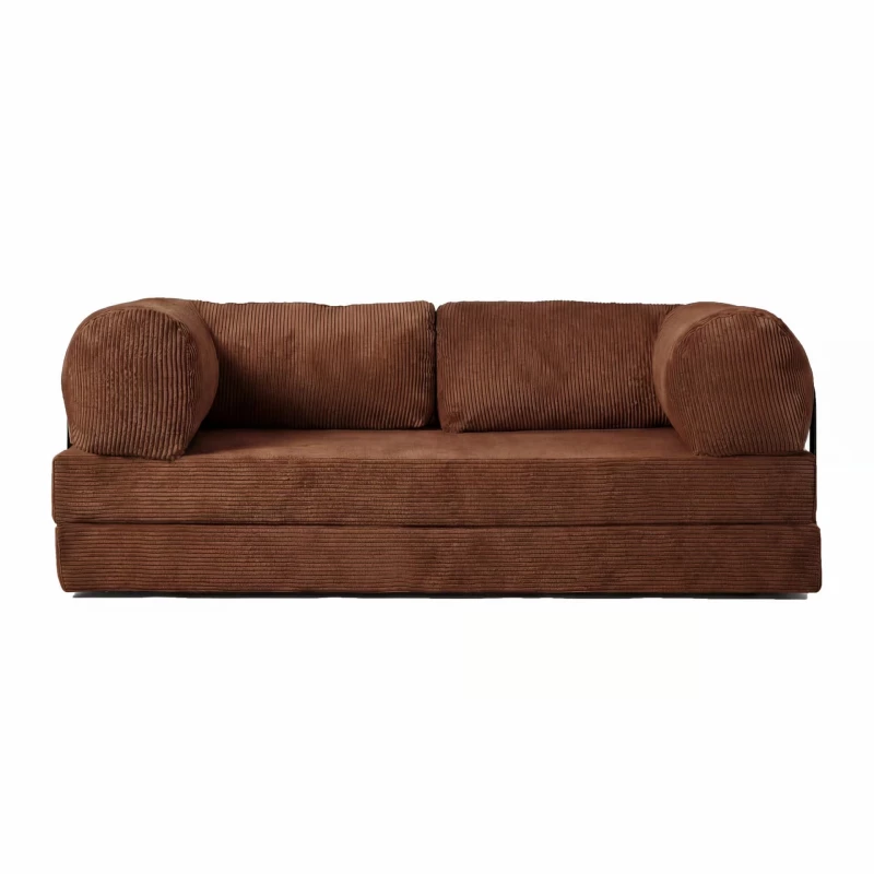 Dreisitzer-Sofa GITTA – Schokolade
