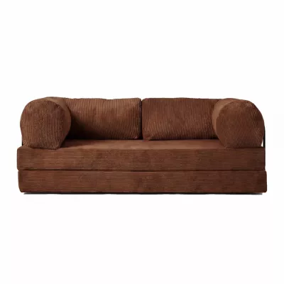 Dreisitzer-Sofa GITTA – Schokolade
