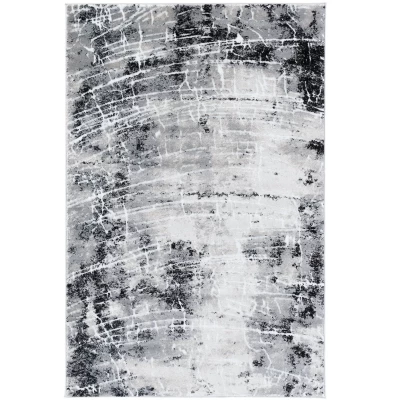Rechteckiger Teppich 120x180 cm LEONTIUS - grau