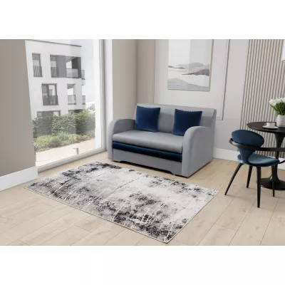 Rechteckiger Teppich 160x220 cm LEONTIUS - grau