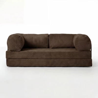 Dreisitzer-Sofa GITTA - braun