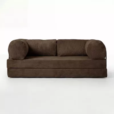 Dreisitzer-Sofa GITTA - braun