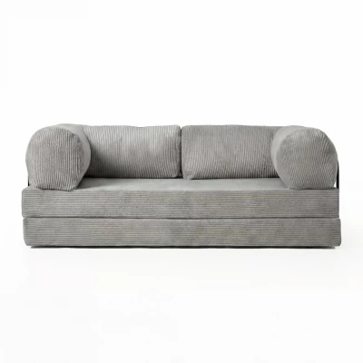 Dreisitzer-Sofa GITTA - graublau