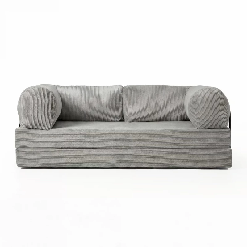 Dreisitzer-Sofa GITTA - graublau