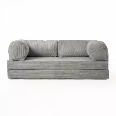 Dreisitzer-Sofa GITTA - graublau