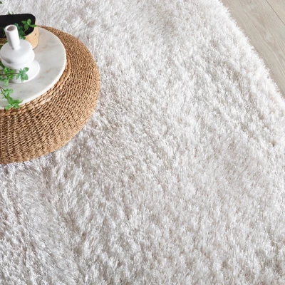 Hochflorteppich 160x220 cm THERON - beige