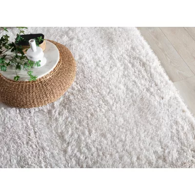 Hochflorteppich 80x150 cm THERON - beige