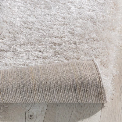 Hochflorteppich 80x150 cm THERON - beige