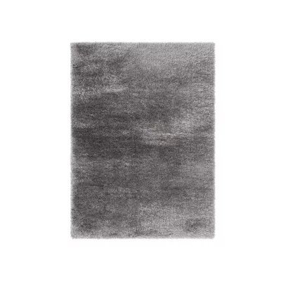 Hochflorteppich 80x150 cm THERON - grau