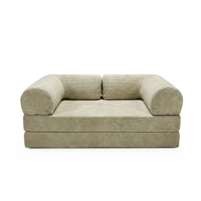 AUROLIA Dreisitzer-Schlafsofa – beige