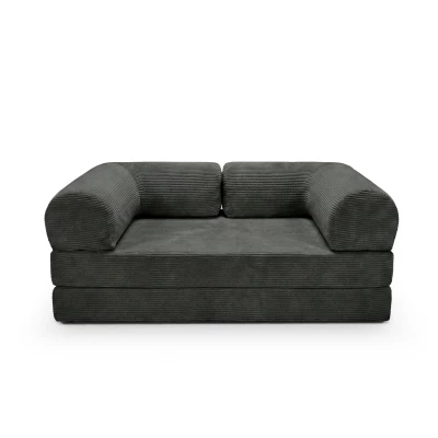 AUROLIA Dreisitzer-Schlafsofa – Anthrazit