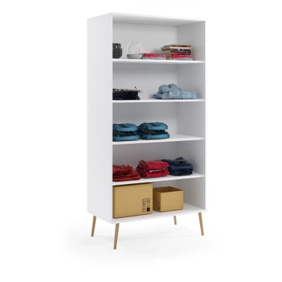 2er-Set Kleiderschrankregale 100 cm NILSA - weiß