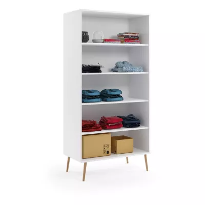2er-Set Kleiderschrankregale 100 cm NILSA - weiß