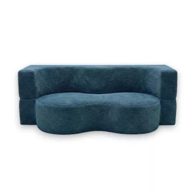 SAMIRA Designersofa - blau