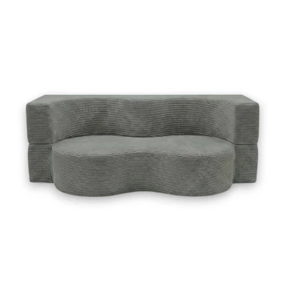 SAMIRA Designersofa – grau
