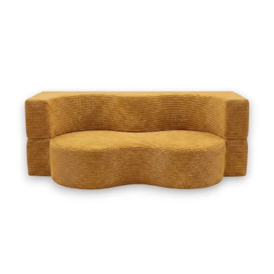 SAMIRA Designersofa – Senfgelb