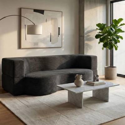 SAMIRA Designersofa – Anthrazit