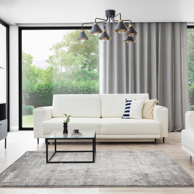 Teppichstück 80x150 cm ZORION - grau