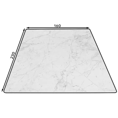 Rechteckiger Teppich 160x230 cm ARDEN - beige