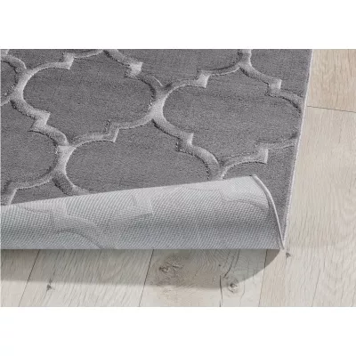 Klassischer Teppich 80x150 cm DUNE - grau