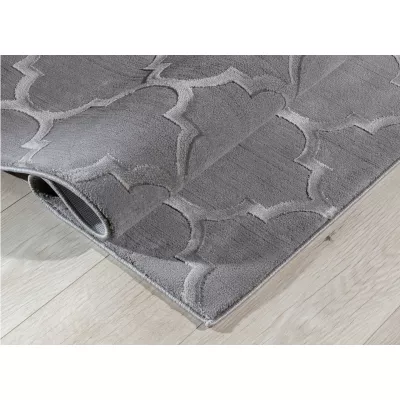 Klassischer Teppich 80x150 cm DUNE - grau