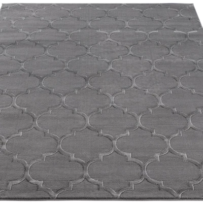 Klassischer Teppich 80x150 cm DUNE - grau