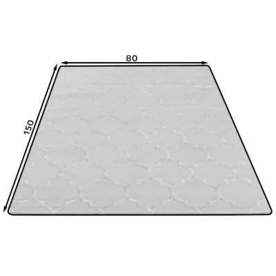 Klassischer Teppich 80x150 cm DUNE - grau