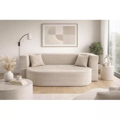 Dreisitzer-Sofa ZOYA – Cremeweiß