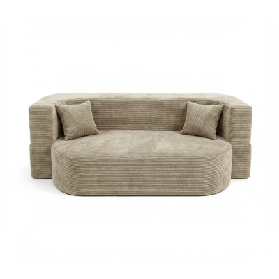 Dreisitzer-Sofa ZOYA – beige