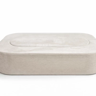 Dreisitzer-Sofa ZOYA – beige
