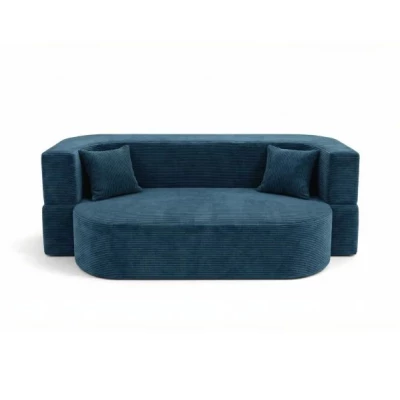Dreisitzer-Sofa ZOYA - blau