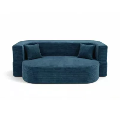 Dreisitzer-Sofa ZOYA - blau