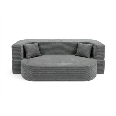 Dreisitzer-Sofa ZOYA – grau