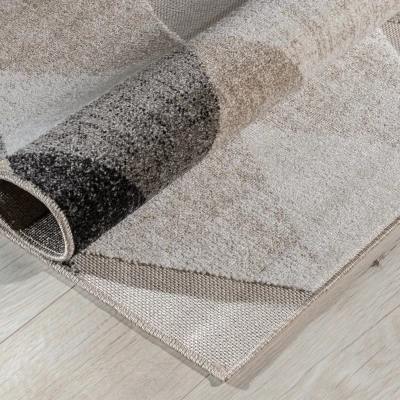 Geometrischer Teppich 160x220 cm HOLLIS - beige