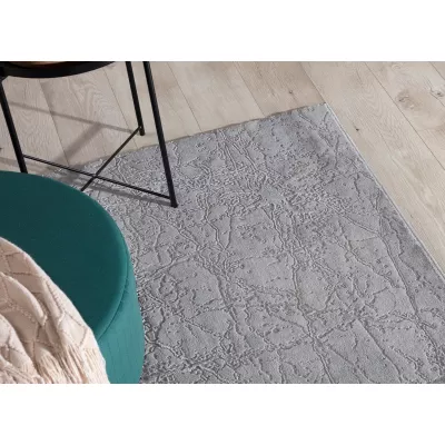 Rechteckiger Teppich 160x220 cm REESE - grau