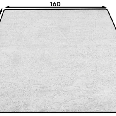 Rechteckiger Teppich 160x220 cm REESE - grau