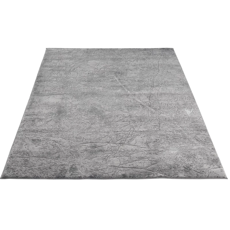 Rechteckiger Teppich 80x150 cm REESE - grau